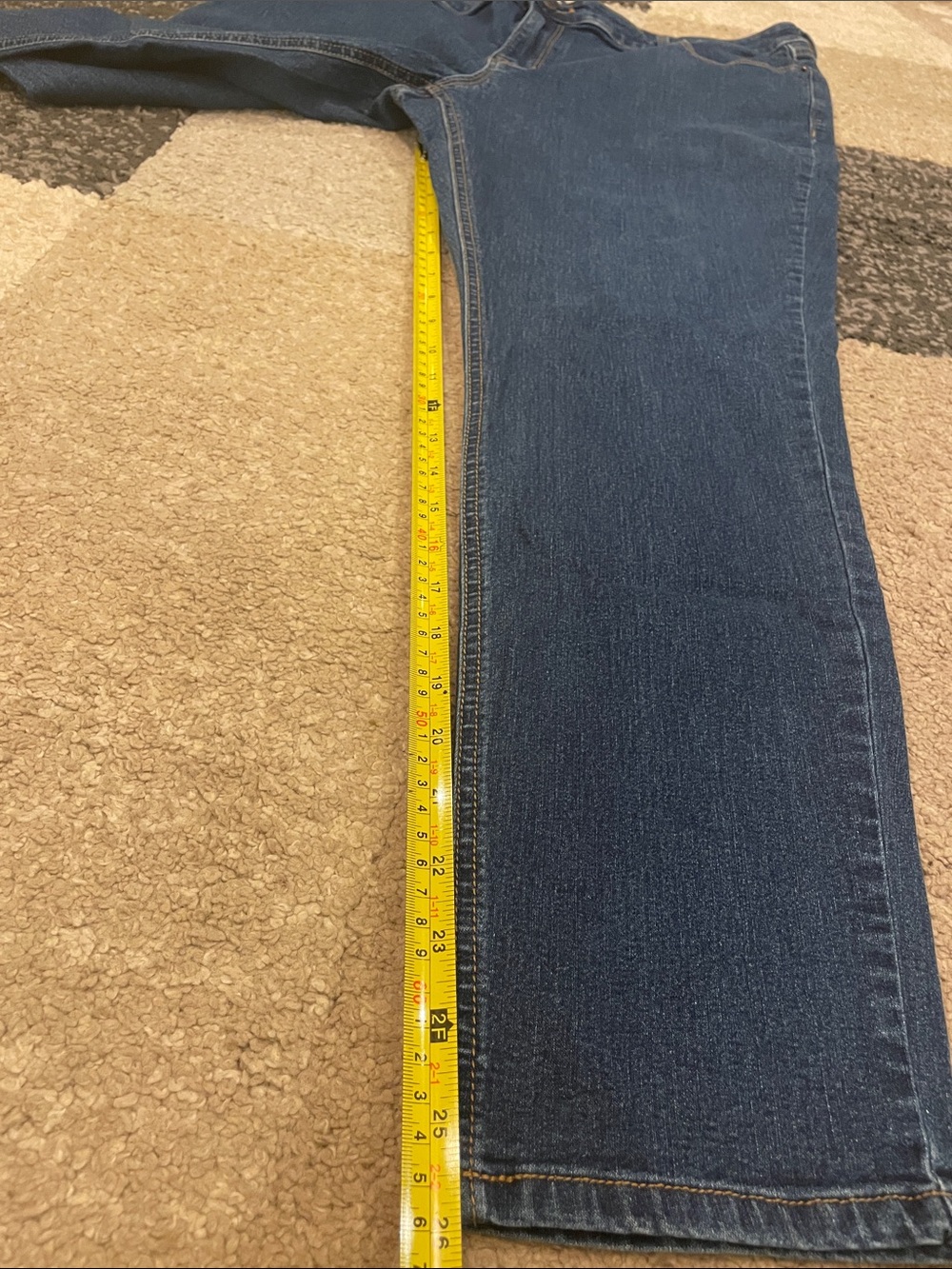 Classic Dark Blue Women's Jeans Super Skinny - Picture 4 of 8
